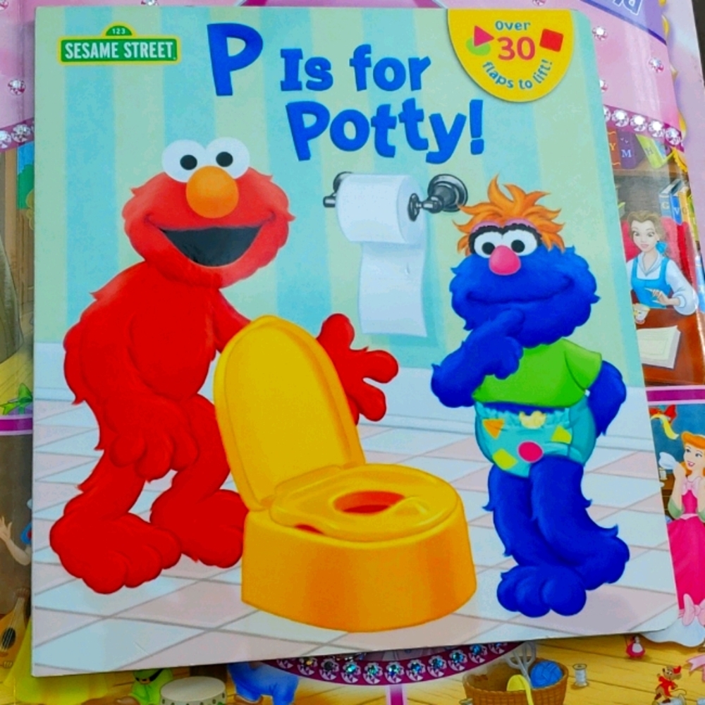 P is for potty BOOK